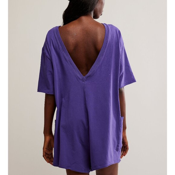 FP MOVEMENT Hot Shot Tee Romper / Dark Amethyst - Picture 8 of 11